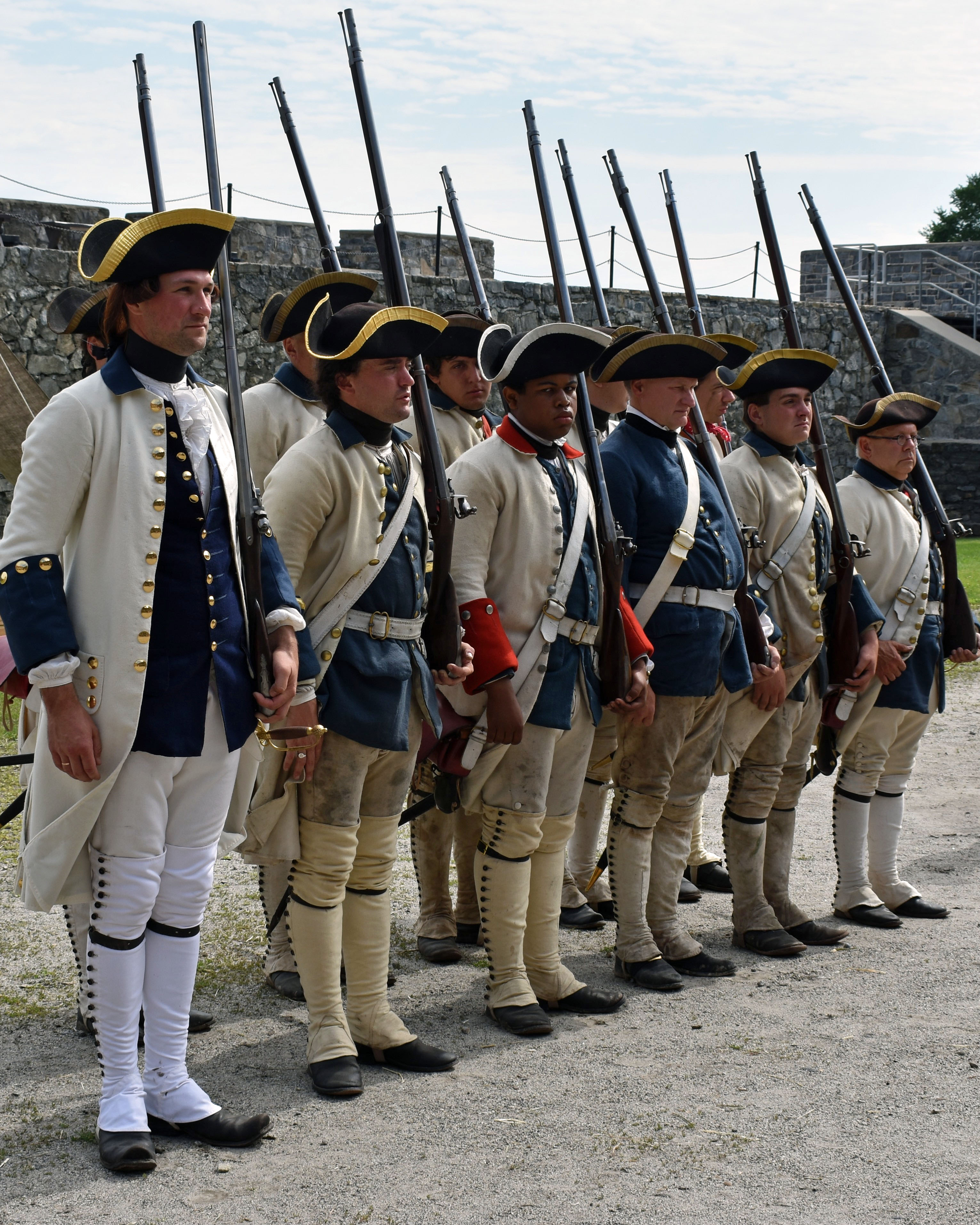 French Regiments at Carillon, Fort Fever